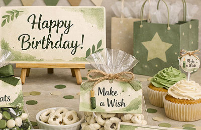 Cupcake toppers preview