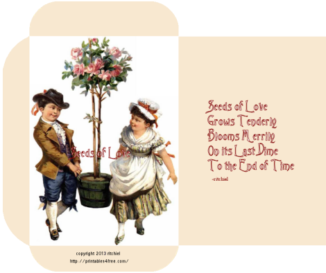 friendship seed packet printable logo